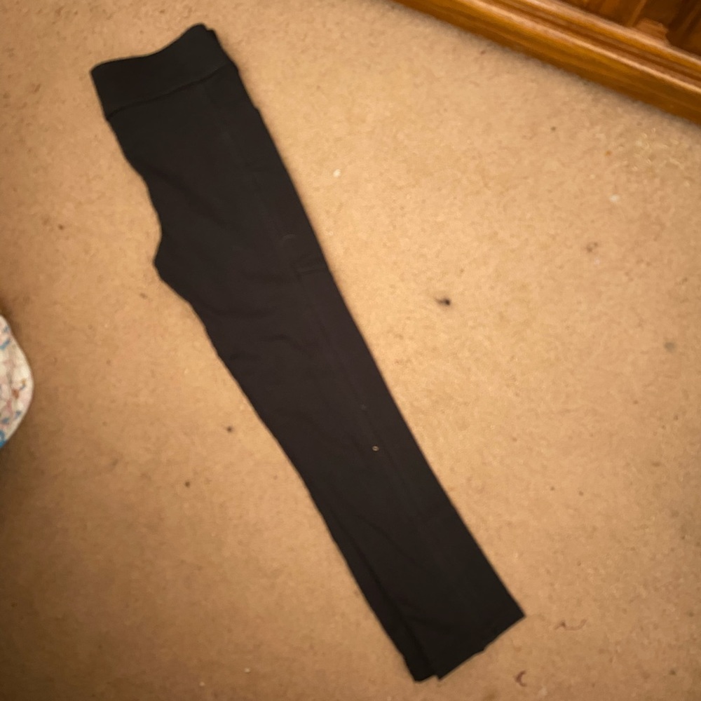 Children black leggings